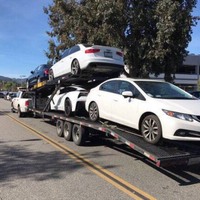 2016 Kaufman 47 ft. Double Deck EZ 4 car Hauler Trailer, 0