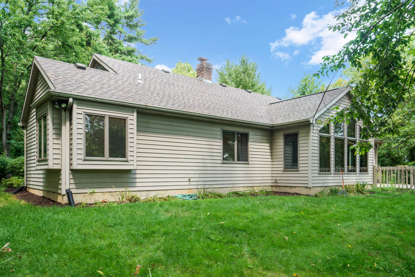 Grabill, Indiana Ranch Home with 3.68 +/ Acres and Pond Scheerer