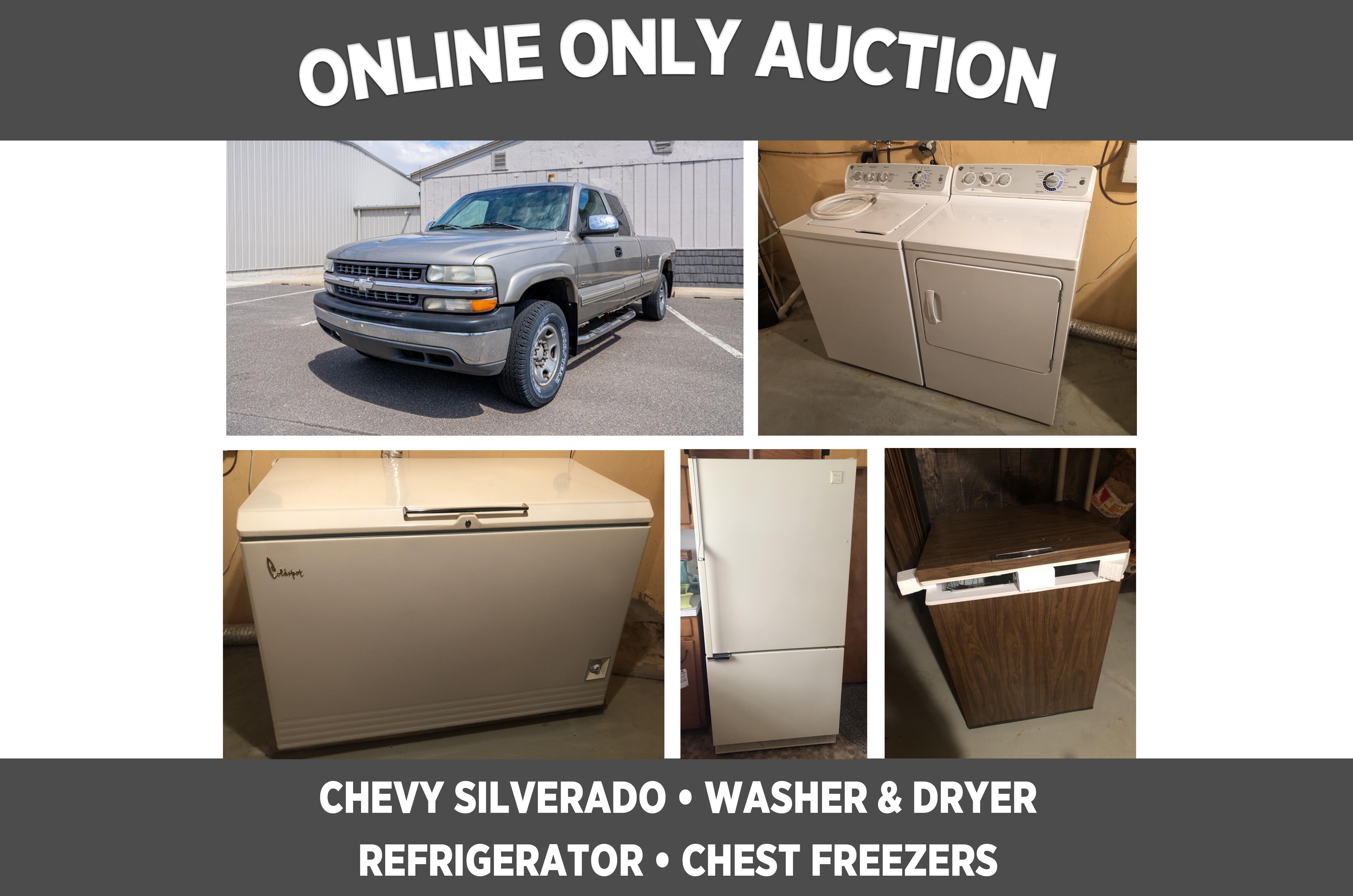 ONLINEONLY Auction_Vehicle & Appliances Scheerer McCulloch Indiana Auctions, Real Estate