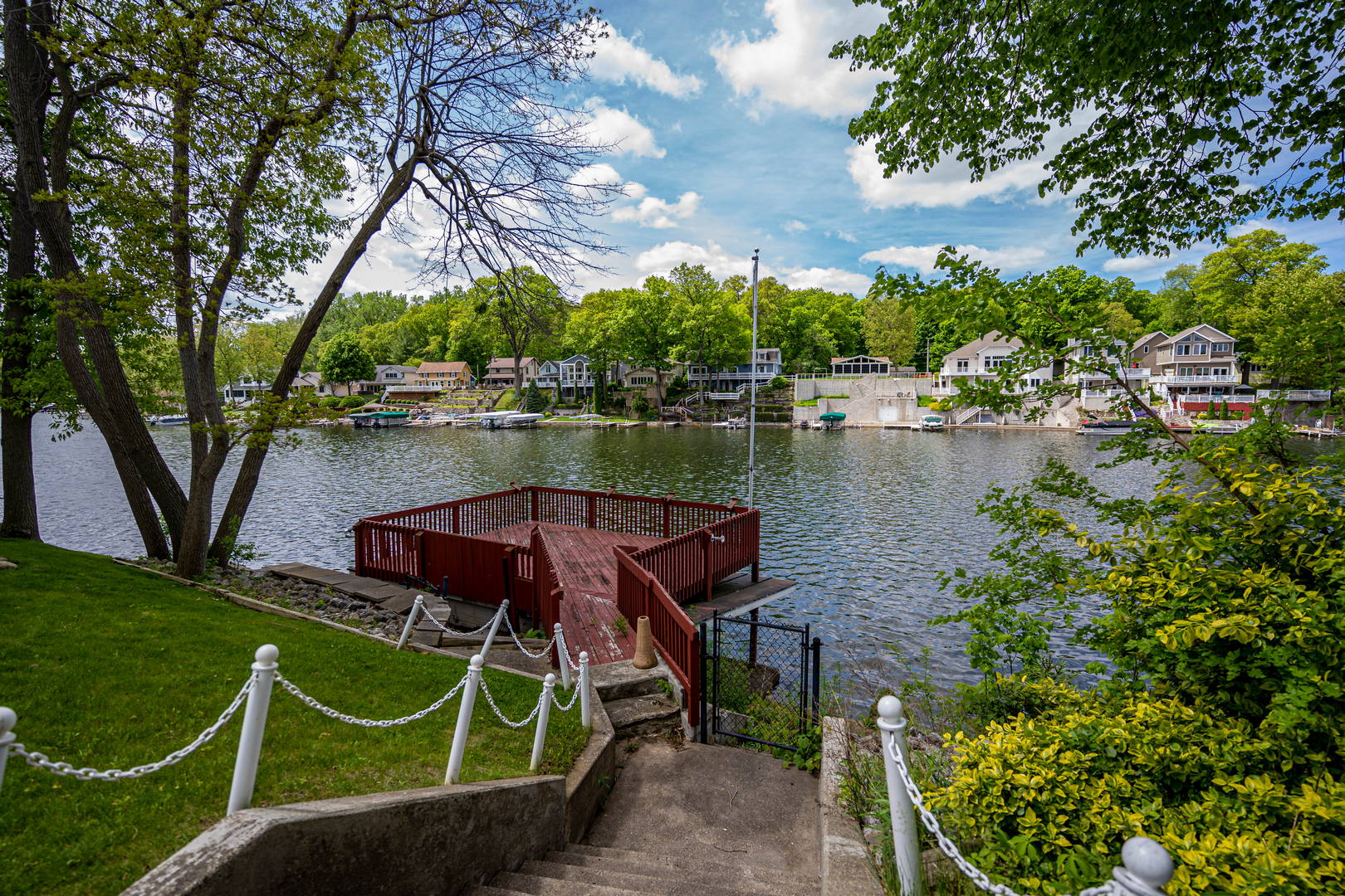 Sylvan Lake Lake Front Boat House Dock Slip & More! Scheerer