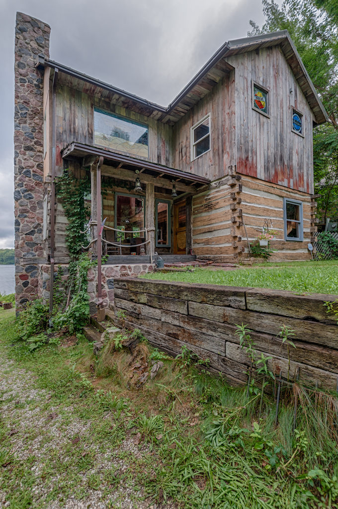 Lakefront home on Lake Papakeechie Scheerer McCulloch Indiana