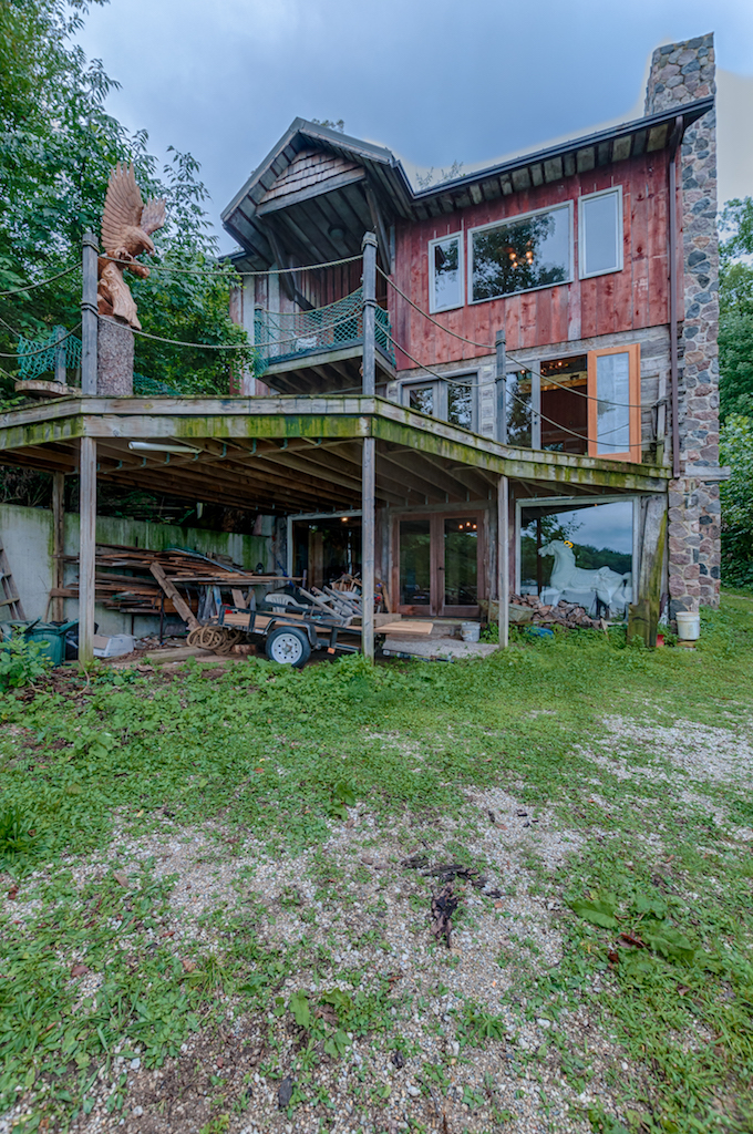 Lakefront home on Lake Papakeechie Scheerer McCulloch Indiana