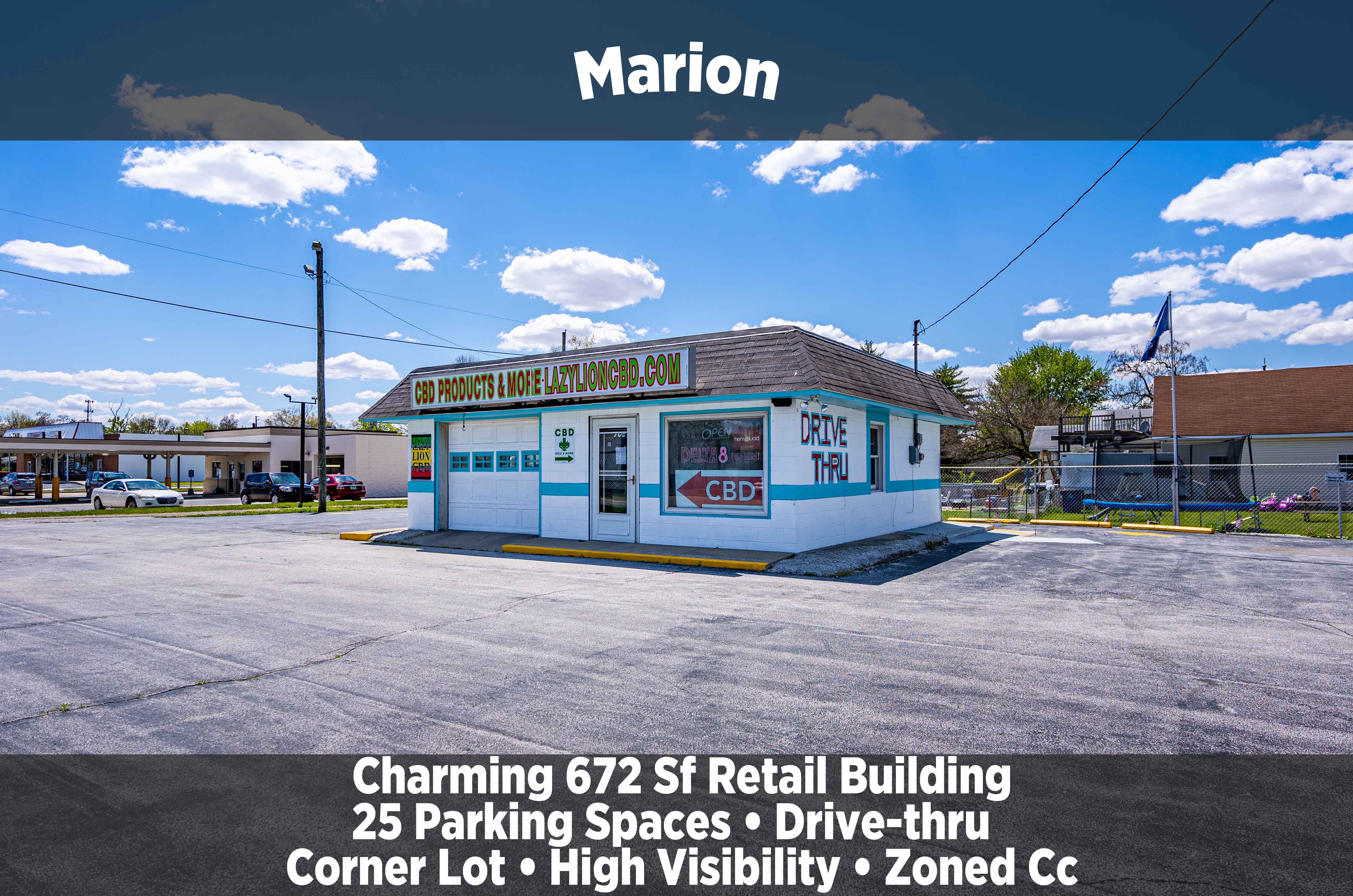 CHARMING 672 SF RETAIL BUILDING IN MARION Scheerer McCulloch