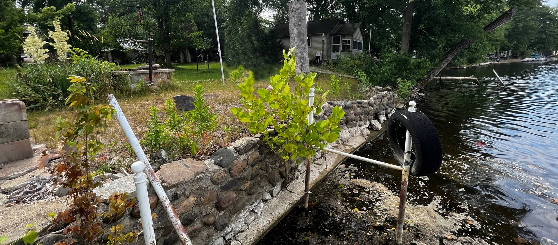 Lakefront Home on Golden Lake with Waterfront Bunkhouse Scheerer