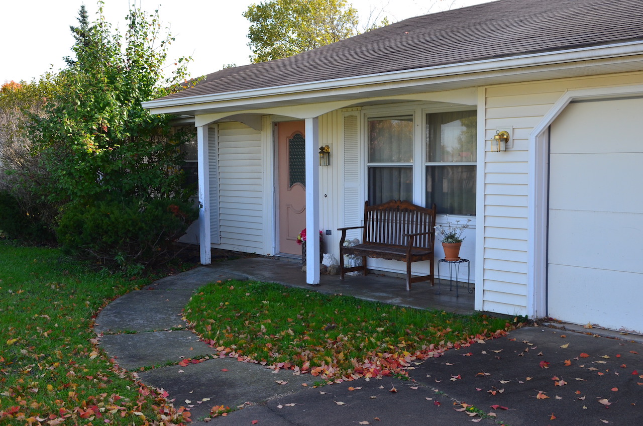 3 bedroom home and garage in the Maple Ridge addition Grabill