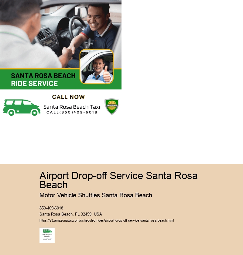 santa rosa beach scheduled rides