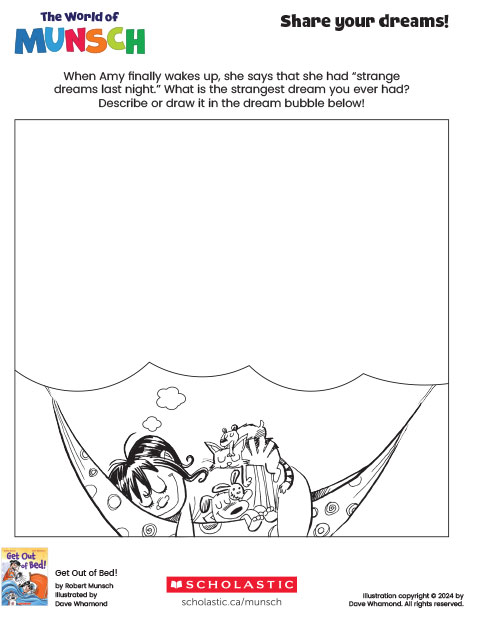 Get Out of Bed!: Share Your Dreams
