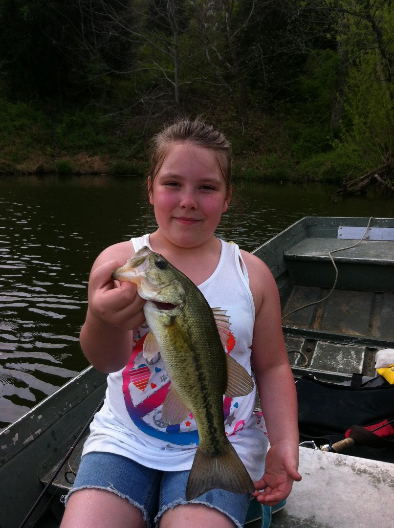 Mark McKinney's album, Fishing trip with daughter Mallori