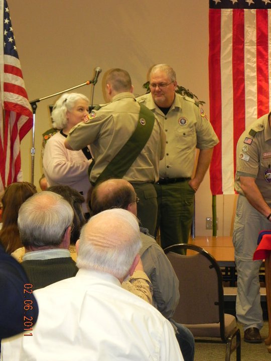 Sandra Lankford's album, Presentation of Eagle Scouts - George Harris & Ricky Rojas (Ge