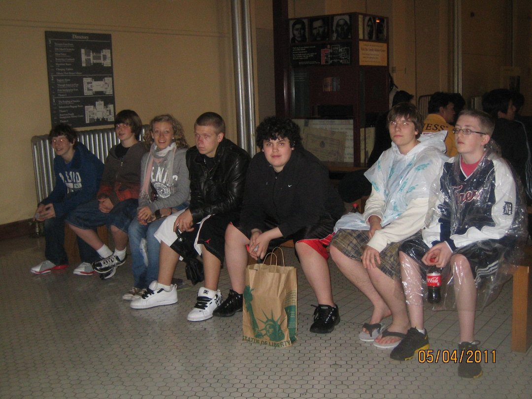 Susan Davis' album, Jimmy's 8th grade class trip, May 2011