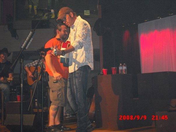Terry Waters' album, Rodney Atkins Concert
