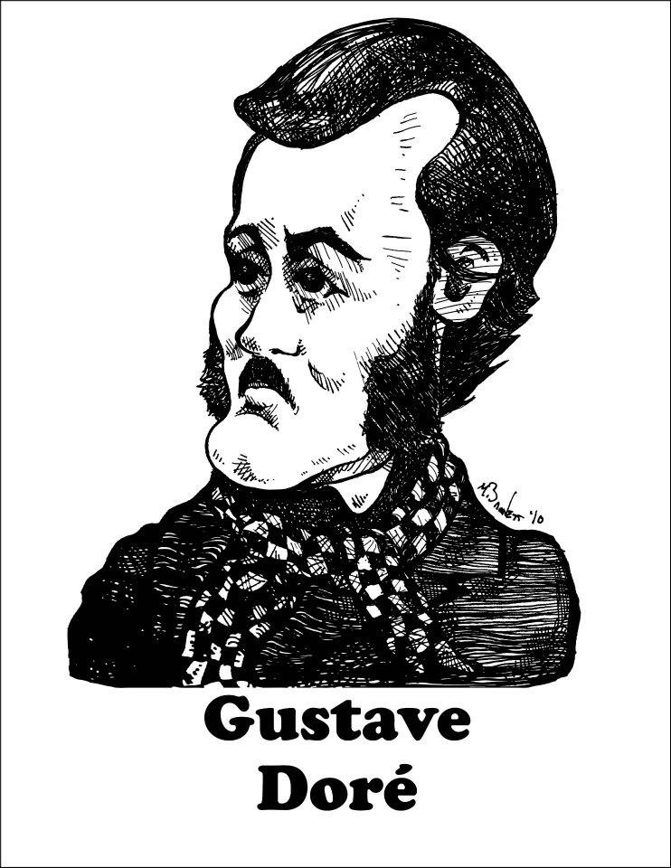 Mike Barnett's album, Mike's Line Art Caricatures