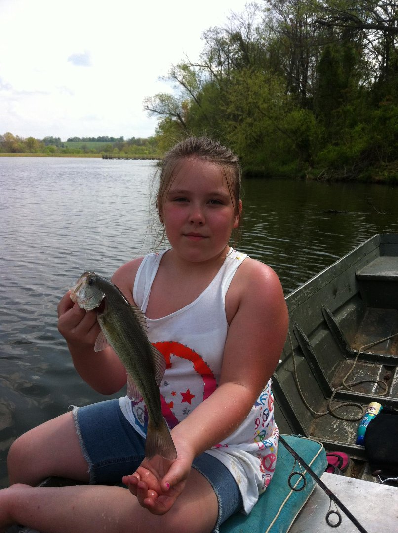 Mark McKinney's album, Fishing trip with daughter Mallori
