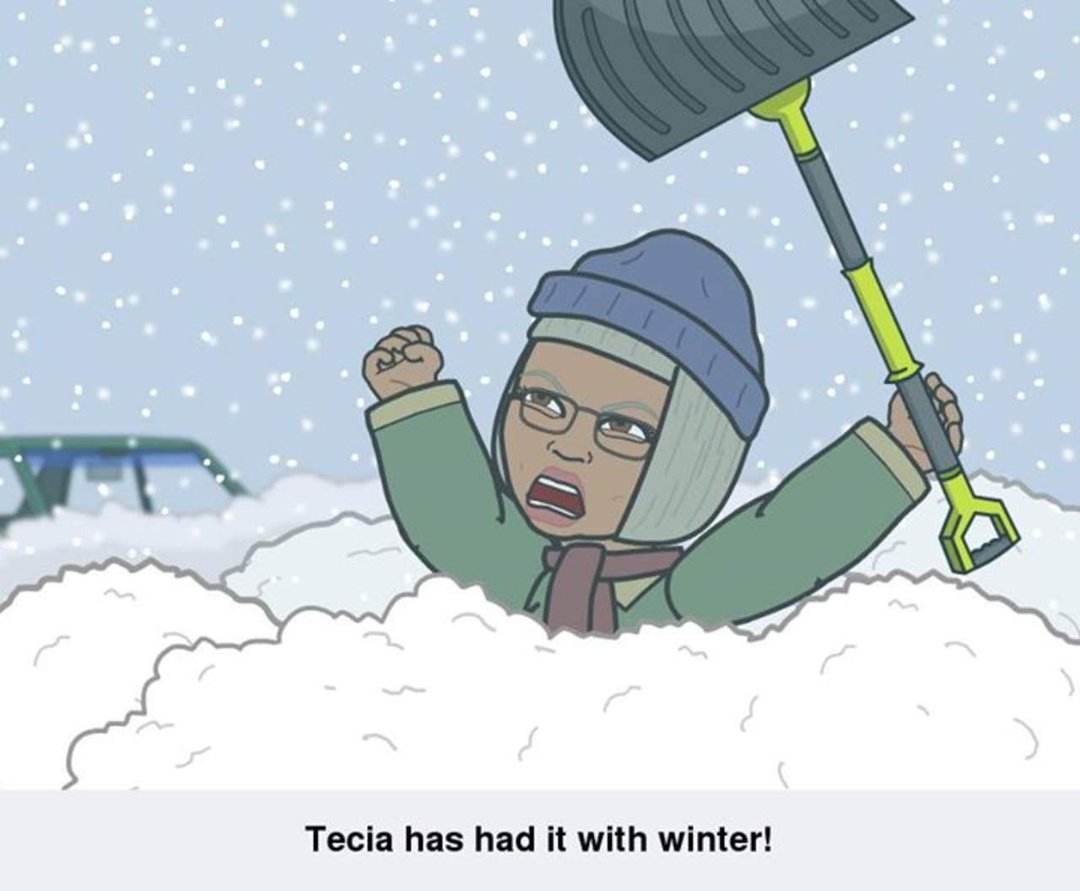 Tecia Reynolds' album, Bitstrips Photos