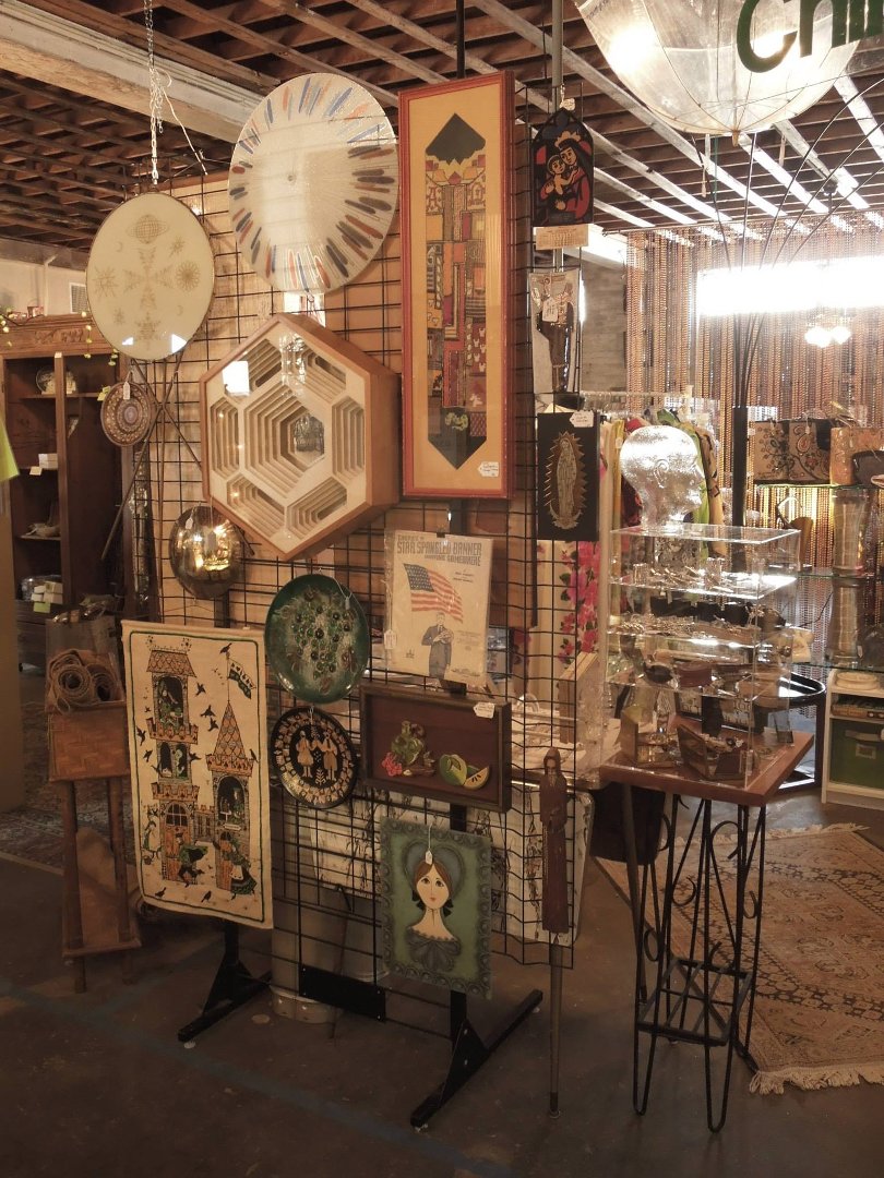 Amy Lucus' album, Mod Memories Booth at Ye Olde City Antique Mall