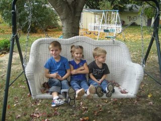 Nancy Applegate's album, Great grand kids playing