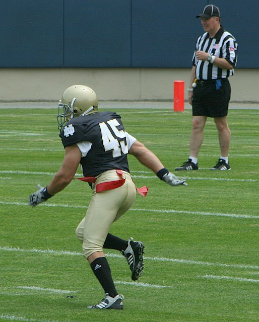 Matthew Cummings' album, Notre Dame Football Camp