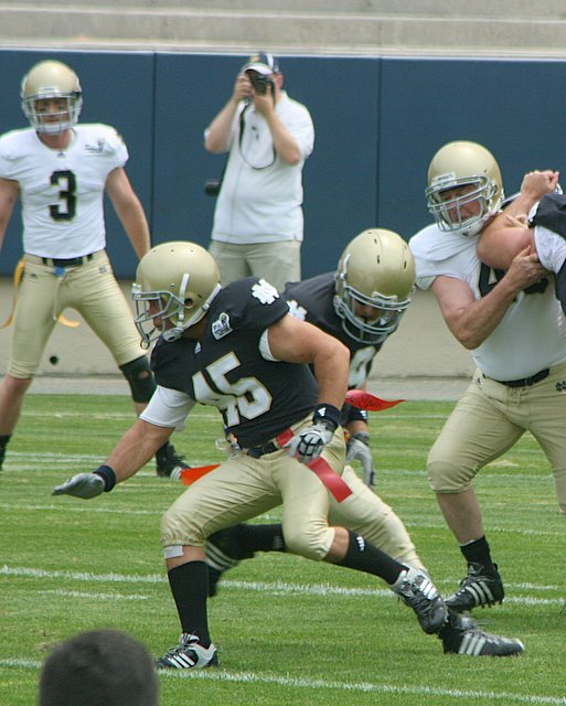 Matthew Cummings' album, Notre Dame Football Camp