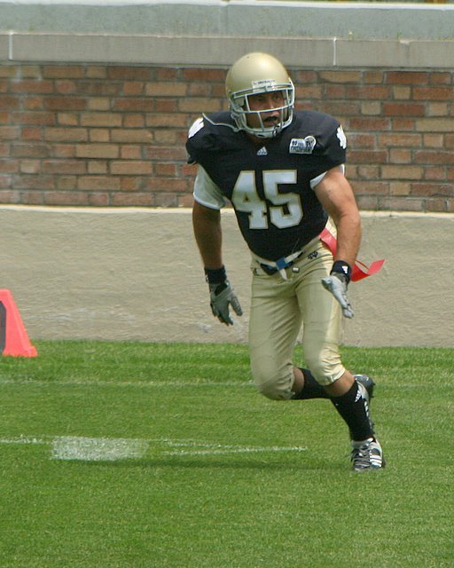 Matthew Cummings' album, Notre Dame Football Camp