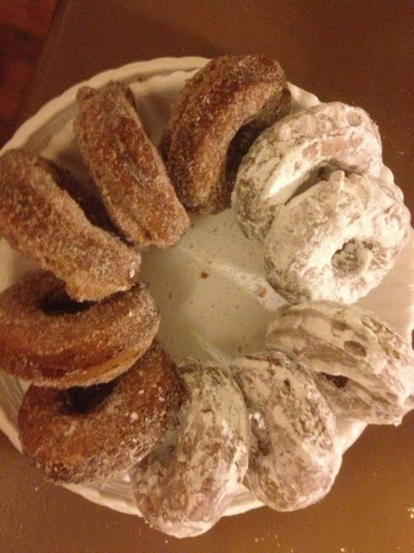 Roland Smith's album, Apple cider donuts