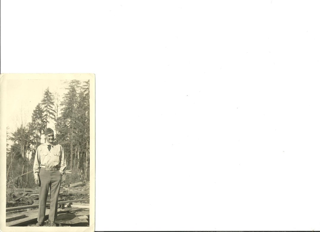 Larry W. Schroeder's album, Grandpa Schroeder, U.S. Army WWII