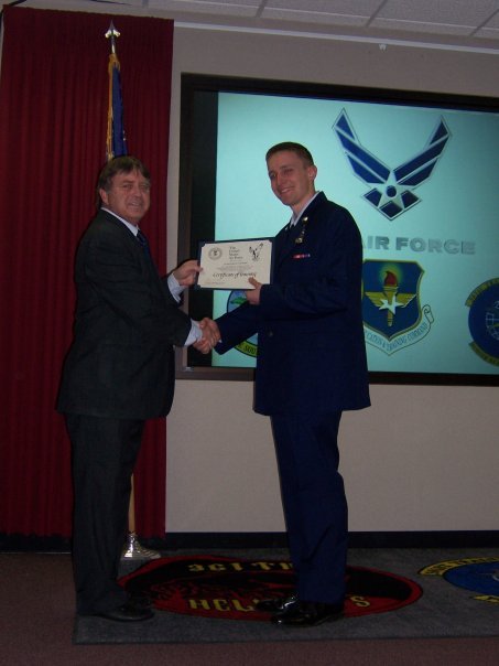 Nancy Schwope's album, Brandons air force pictures