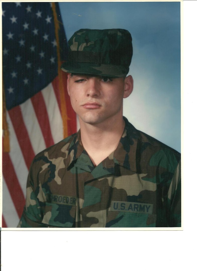Larry W. Schroeder's album, Steven E. Schroeder, U.S. Army National Guard