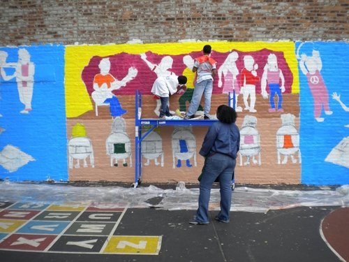 Stacy Bessen's album, PS 58 Mural