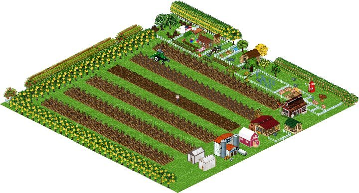 Joe Galloway's album, Farm Town Photos