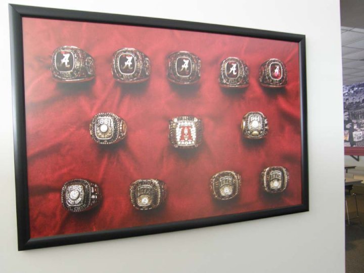 Thomas Brooks' album, March 2010 Bryant-Denny Tour