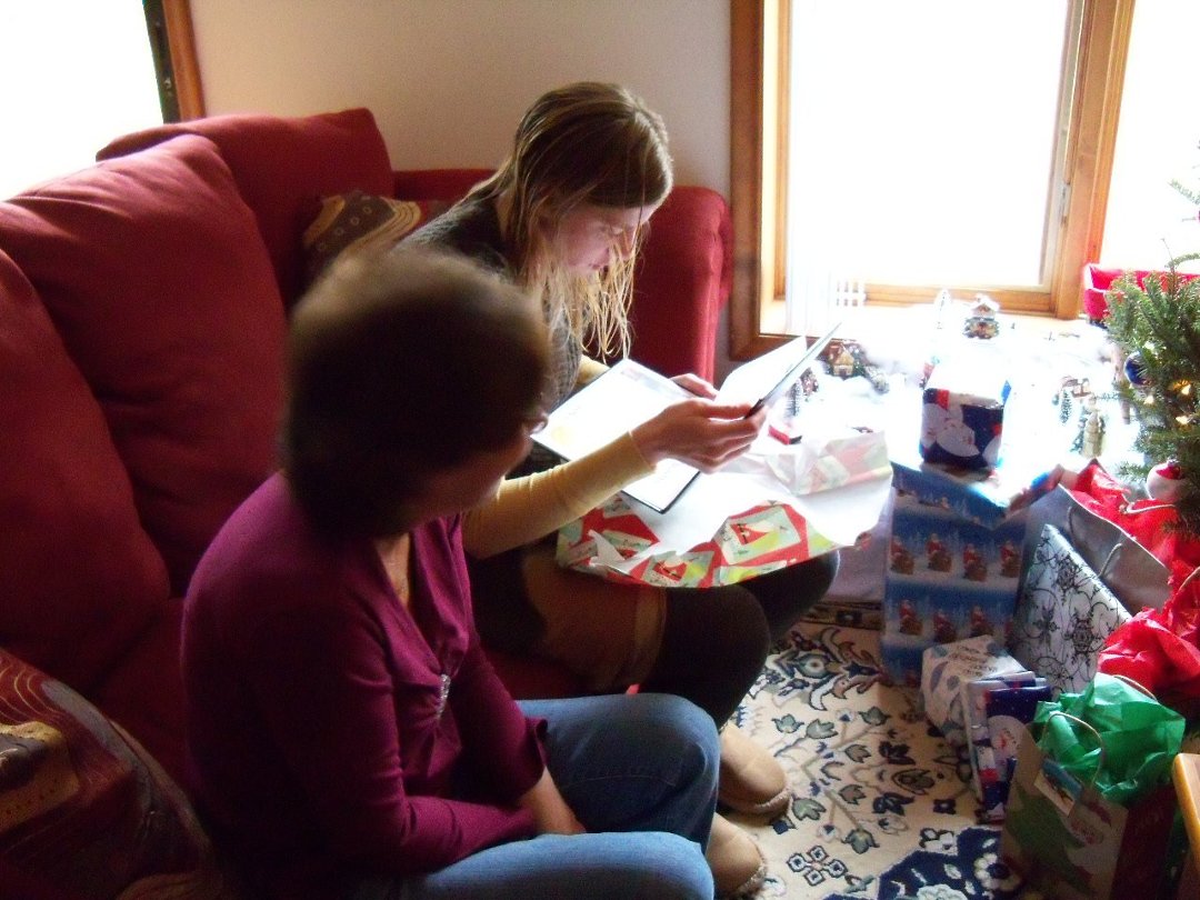 Lori Jones' album, Dec 25, 2010 Christmas Morning at Evan and Jessica's