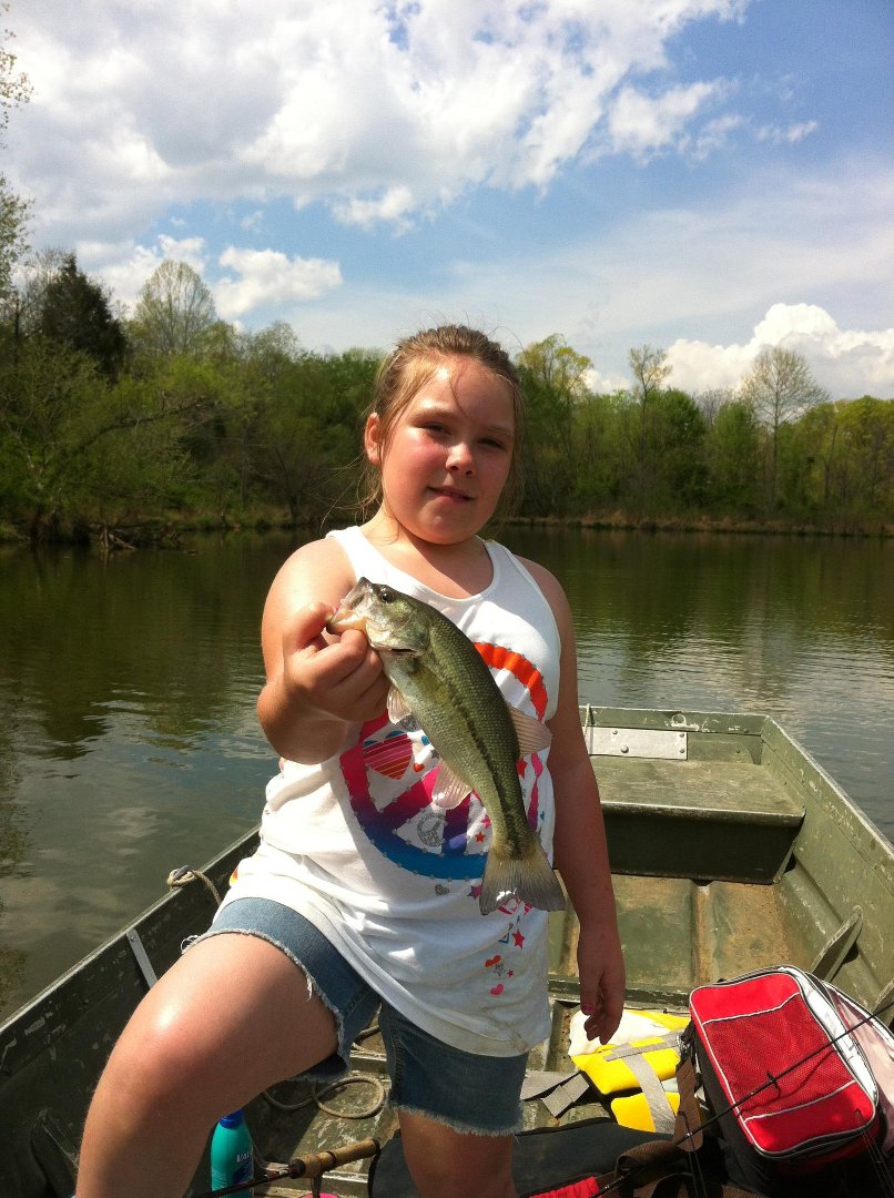 Mark McKinney's album, Fishing trip with daughter Mallori