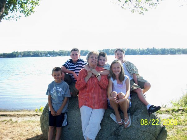 Kathleen Quirk's album, Grandma with the kids...