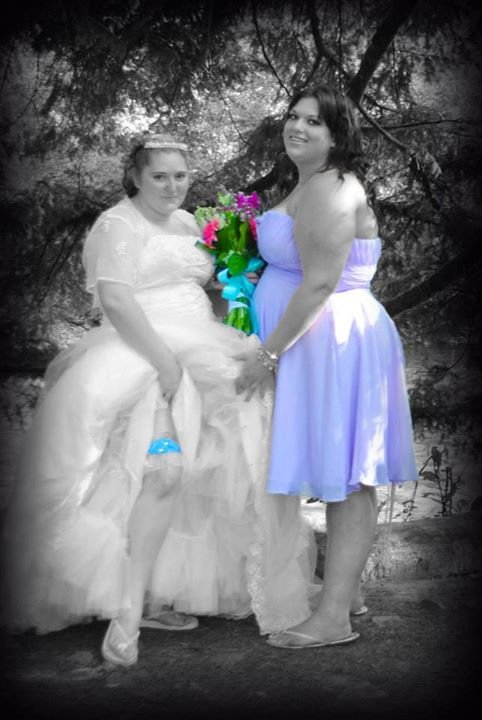 Dusti Pitman's album, Danielle and Tim wedding
