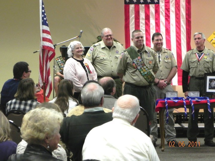 Sandra Lankford's album, Presentation of Eagle Scouts - George Harris & Ricky Rojas (Ge