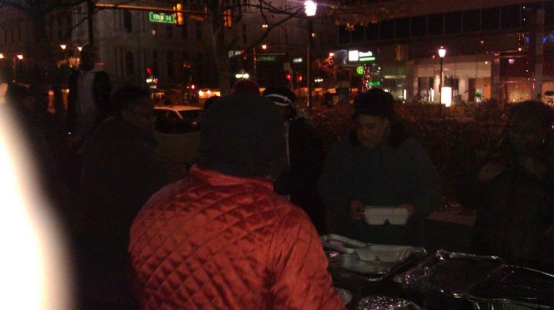 Sheldon Alexander's album, Freedom Christian Bible Fellowship feeding the homeless