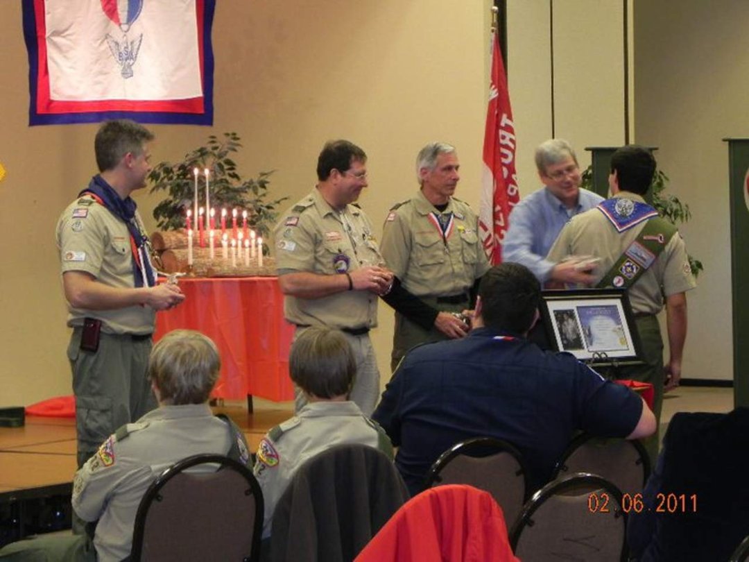 Sandra Lankford's album, Presentation of Eagle Scouts - George Harris & Ricky Rojas (Ge