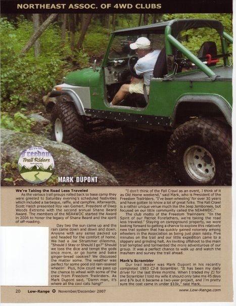 Mark Dupont's album, Low-Range Interview