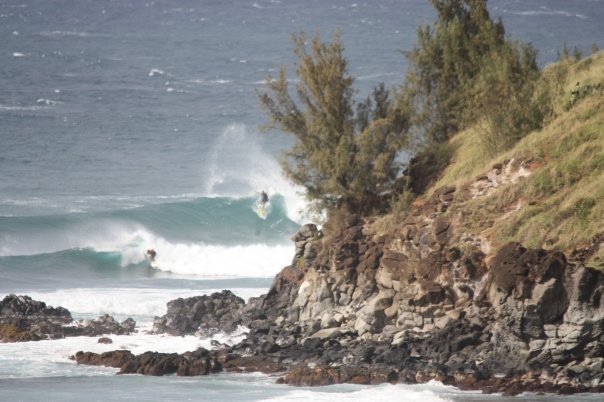 Mike Davis' album, a couple shots of honolua bay