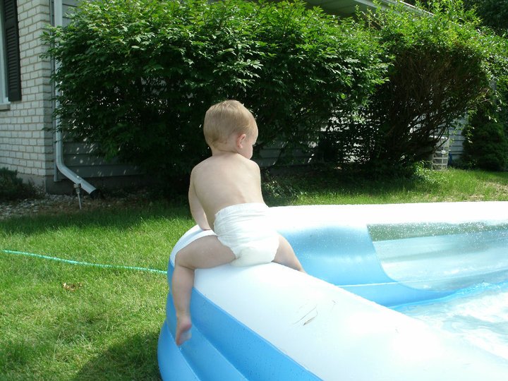 Cecelia Van Over's album, pool time