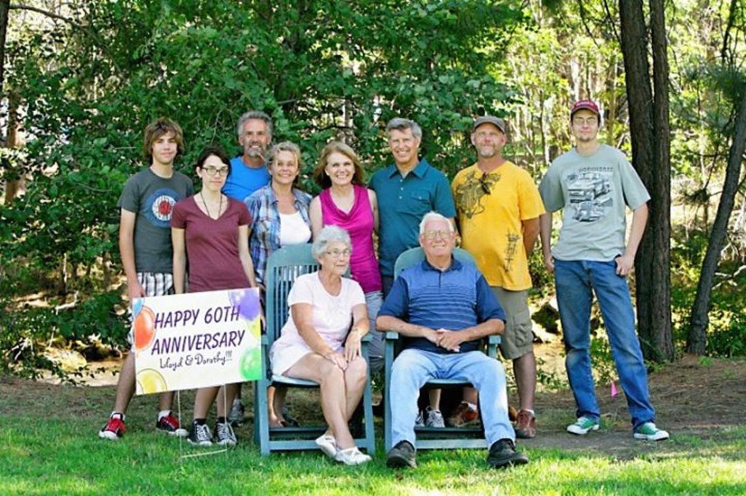 Barbara Fields' album, Mom and Dad's 60th Anniversary