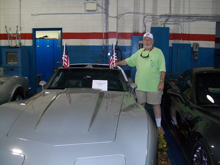 John Baxter's album, Corvette show