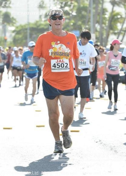 Gerry Johnson's album, 2012 Honolulu Marathon