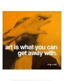 Helen Powell's album, ART is WhAt YoU CAN geT aWaY wItH