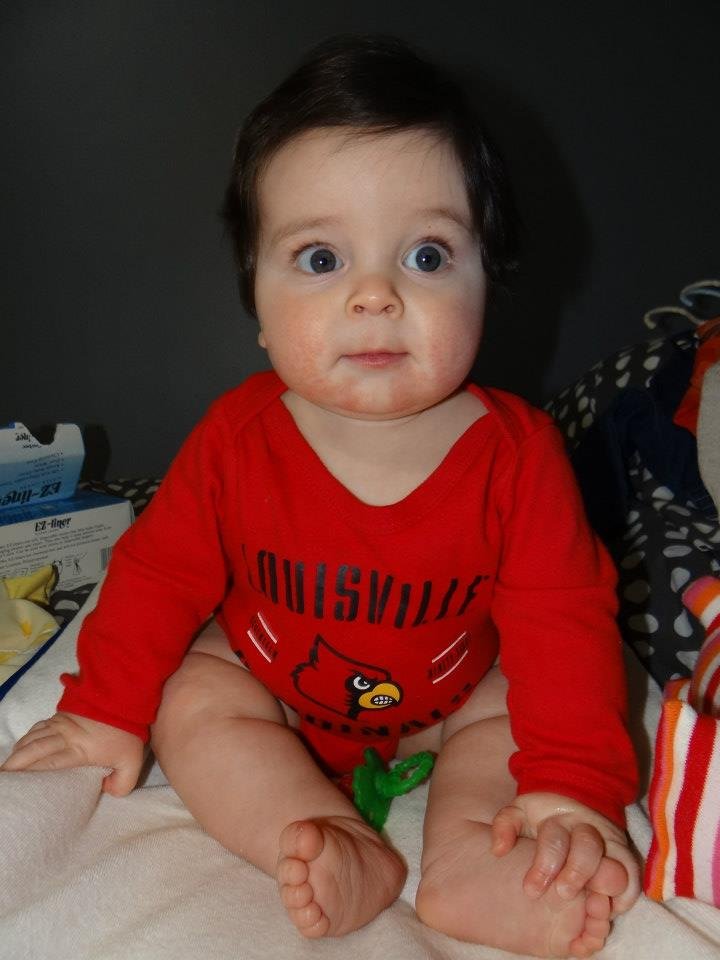 Vicki Meade's album, My favorite little Cardinal Fan!!!
