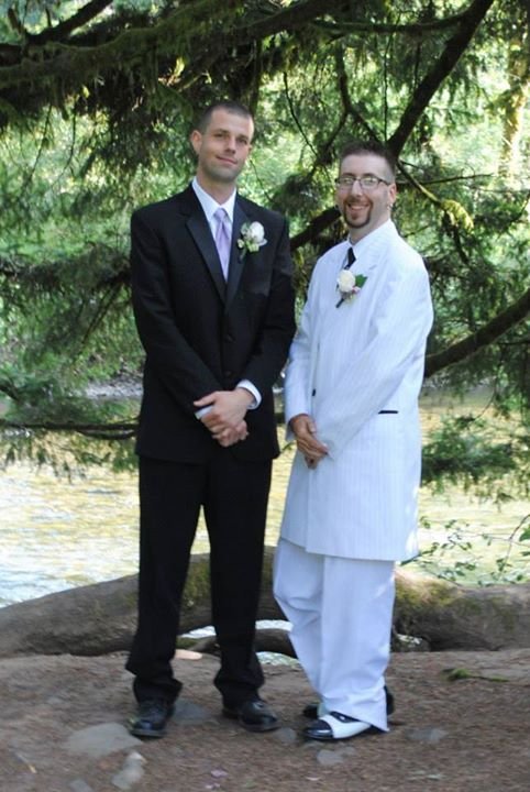 Dusti Pitman's album, Danielle and Tim wedding
