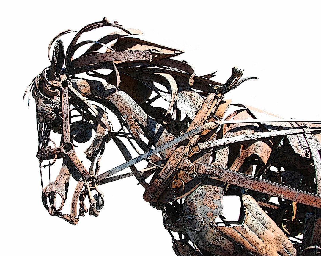 Greg Congleton's album, Two Bits sculpture