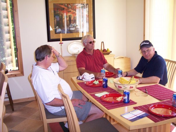 David Flockhart's album, golf trip