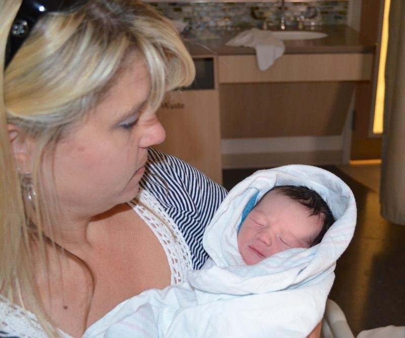 Diana Clark's album, Elijah birth