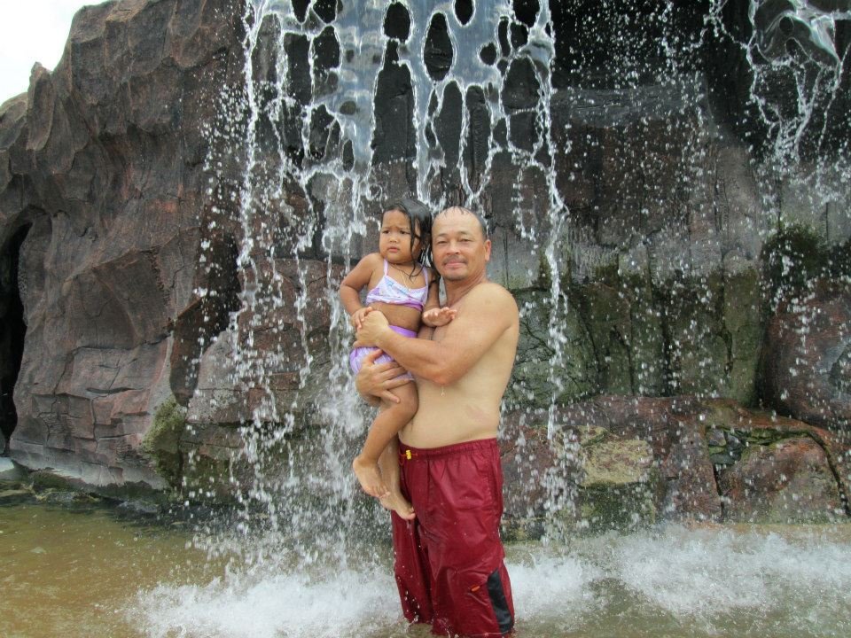 James Parks' album, wonder day at the water park in Batam